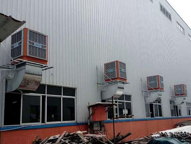 黄陂某佛具厂通风降温案例