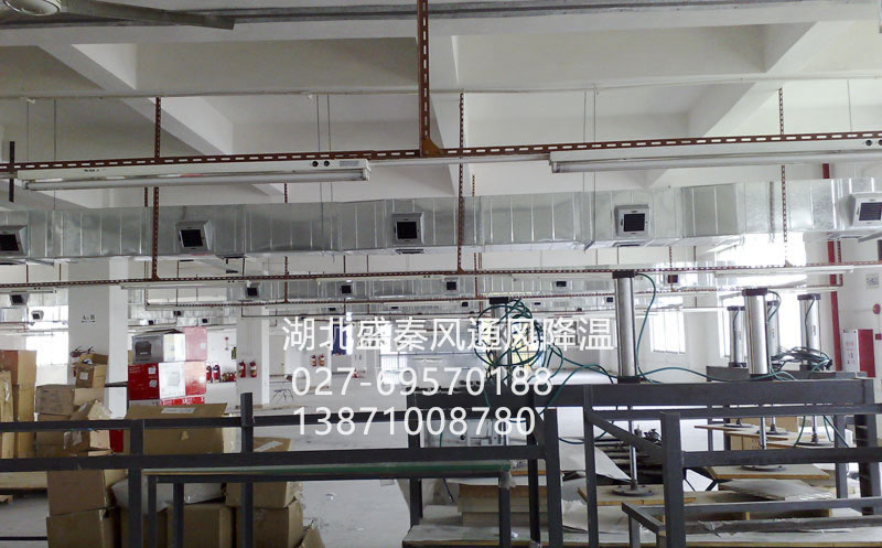 摩托车,电动车厂房通风降温方案